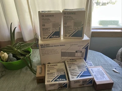 NuTone IM3303WH Intercom Master Station White - Image 1 of 2