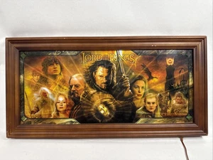 Il Signore degli Anelli Il Ritorno del Re Vetro Colorato Illuminato Bradford Exchange C21 - Foto 1 di 16