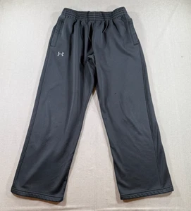 Under Armour Storm Sweatpants Mens Large Black Straight Drawstring Loose - Picture 1 of 8