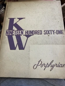 1961 - Kentucky Wesleyan College - The Porphyriann - Owensboro, KY - Imagen 1 de 3
