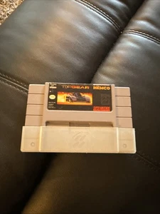 Super Nintendo SNES - Top Gear  Cartridge Only - Picture 1 of 5