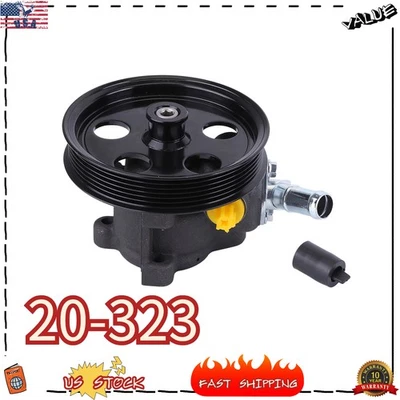 20-323 For Ford Five Hundred 2005-07 V6 3.0L Power Steering Pump With Pulley US. Foto 1 de 4