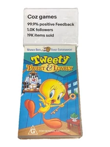 TWEETY - TWEETY & LOVELY - NEW SEALED VHS Australian Pal Release - Picture 1 of 8