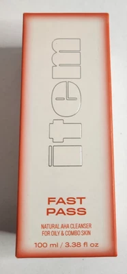 NIB ITEM Beauty Fast Pass Natural AHA Cleanser For Oily & Combo Skin 3.38 fl oz - Image 1 of 4
