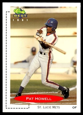 1991 Classic Best Pat Howell St. Lucie Mets #217 - Image 1 of 2
