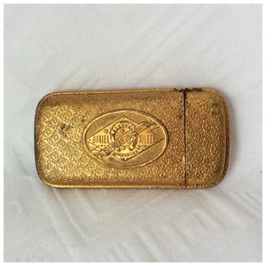 Antique Advertising Match Safe Vesta, Daniel Miller Shirts, Baltimore MD - Picture 1 of 4