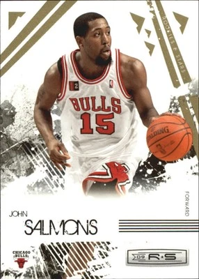 2009-10 Rookies and Stars Gold #12 John Salmons/500 - BSK - Image 1 of 2