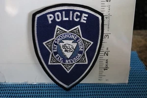 tribal indian police patch ELY SHOSHONE TRIBAL POLICE NEVADA BLACK BORDERS - Picture 1 of 1