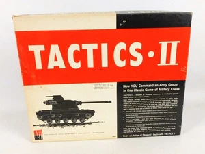 TACTICS II  1961 War Game Avalon Hill Punched - Picture 1 of 4