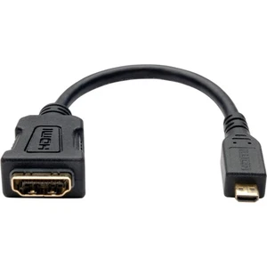 Tripp Lite Micro Hdmi Male [ Type D ] To Hdmi Female Adapter, 6 Inch - Hdmi For - Picture 1 of 4