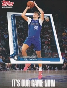 2025-26 Topps Flagship NBA Exclusive Launch Poster Sealed Cooper Flagg RC - Bild 1 von 1