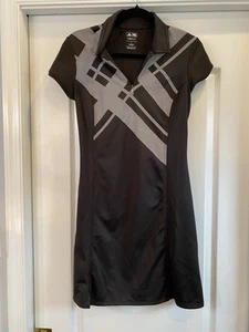 Adidas Size 2 Black white Polo Golf Dress - Picture 1 of 14