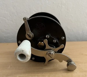 Vintage PENN No. 85 Level Wind Salzwasser konventionelle Angelrolle Made in USA - Bild 1 von 5