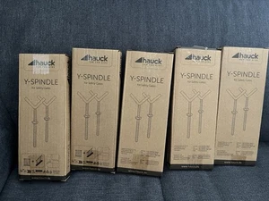 Hauck Y-Spindel für Treppenschutzgitter, 2x 2 Stück Silber, Neu - Bild 1 von 2