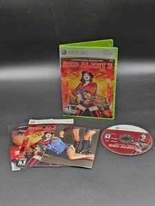 Command & Conquer: Red Alert 3 (Microsoft Xbox 360, 2008) probado en caja original con póster - Imagen 1 de 9