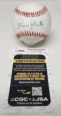 Robin Roberts Signed Rawlings Official National League Baseball JSA COA PHI A4 - Image 1 of 3