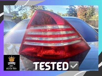 2000-2006 MERCEDES BENZ S-CLASS W220 TAIL LIGHT LENS ASSEMBLY REAR PASSENGER OEM - Image 1 of 4