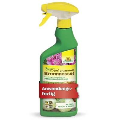 Neudorff BioKraft Grundstoff Brennnessel AF 500 ml gegen Blattläuse Spinnmilben - Bild 1 von 4
