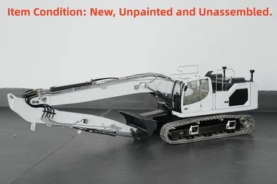 LESU Metal 1:14 2.4G RC Hydraulic Long-arm Excavator 945 Digger KIT DIY Model - Image 1 of 3