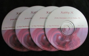 12 Step Workshop * 4 CD set * Al-Anon Speaker Kathy H - Picture 1 of 5