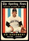1959 Topps Ed Sadowski RC Boston Red Sox #139