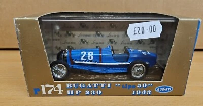 Brumm 1/43 Scale Metal Model - R174 BUGATTI 'TIPO 59' HP 230 1933 — 第 1/4 张图片
