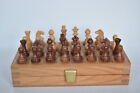 Vintage French German Magnetic Travel Chess Set Incomplete
