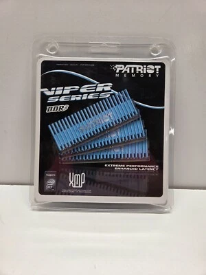 Patriot Memory, Viper Series DDR, PVT36G1600ELK, 6GB (3X2GB) KIT - Image 1 of 2
