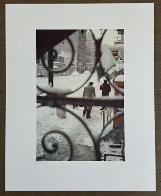 RARE! Saul Leiter - Untitled, Undated, Original Collotype Color Print, 2020 - Image 1 of 3