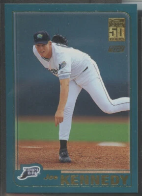 2001 Topps Traded #253 Joe Kennedy Tampa Bay Rays Rookie - Image 1 of 2