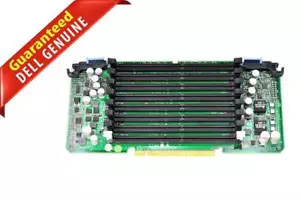 Lot Of 2 Dell PowerEdge R900 Memory Riser Board 8 DIMM Slots With Cover NX761 - Picture 1 of 6