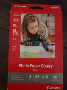 Canon Photo Paper Glossy 4" x 6" - 50 sheets - Picture 1 of 2