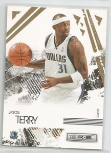 2009-10 Panini Rookies & Stars Jason Terry Gold #'d /500 Dallas Mavericks