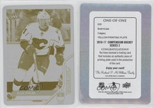 2016-17 Upper Deck Compendium Printing Plate Yellow 1/1 Brett Kulak #630