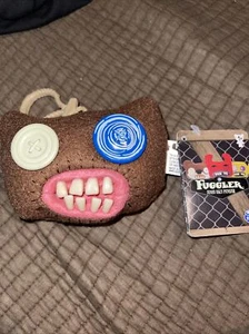 Fuggler Divertido Monstruo Feo Coleccionable Llavero Sr. Botones Variante 1 Marrón Nuevo con Etiquetas - Imagen 1 de 3