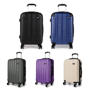 24Inch Medium Hard Shell Suitcase Spinner 4 Wheels Luggage Travel Trolley Case - Picture 1 of 58