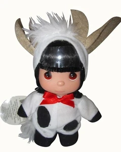 Precious Moments 5,5" Mooo a Doodle Doo Kuh Puppe Neu mit Etikett - Bild 1 von 3