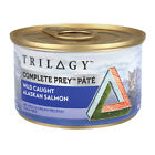 Trilogy Complete Prey Pate Grain Free Wet Cat Food Alaskan Salmon 24 X 85G