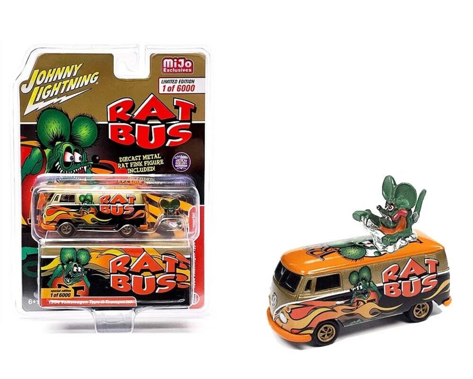 1.64 1964 VOLKSWAGEN BUS RAT FINK MIJO EXCLUSIVE 1 0F 6000   RAT FINK BIG DADDY - Image 1 of 1