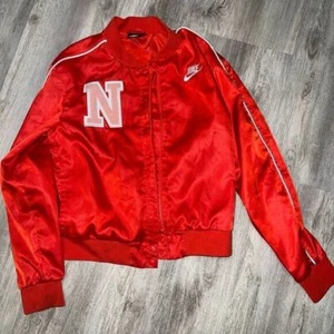 Nike Girls Bomber Jacket With Embroidered N size XL youth - Picture 1 of 3