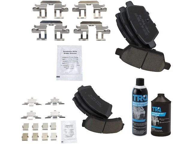 Juego de pastillas de freno de cerámica TRQ para Lincoln Zephyr 2006 91XCDS Foto 1 de 1