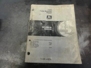 John Deere 643D Feller-Buncher Repair Technical Manual   TM1482    1990 - Picture 1 of 7