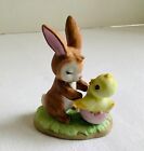 Lefton Easter Bunny and Hatching Chick Figurine #2347