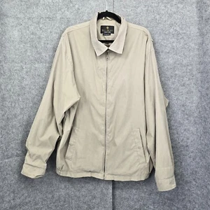 Bill Blass Black Label Jacket Men's Size XXL Beige Lightweight Softshell READ - Picture 1 of 14