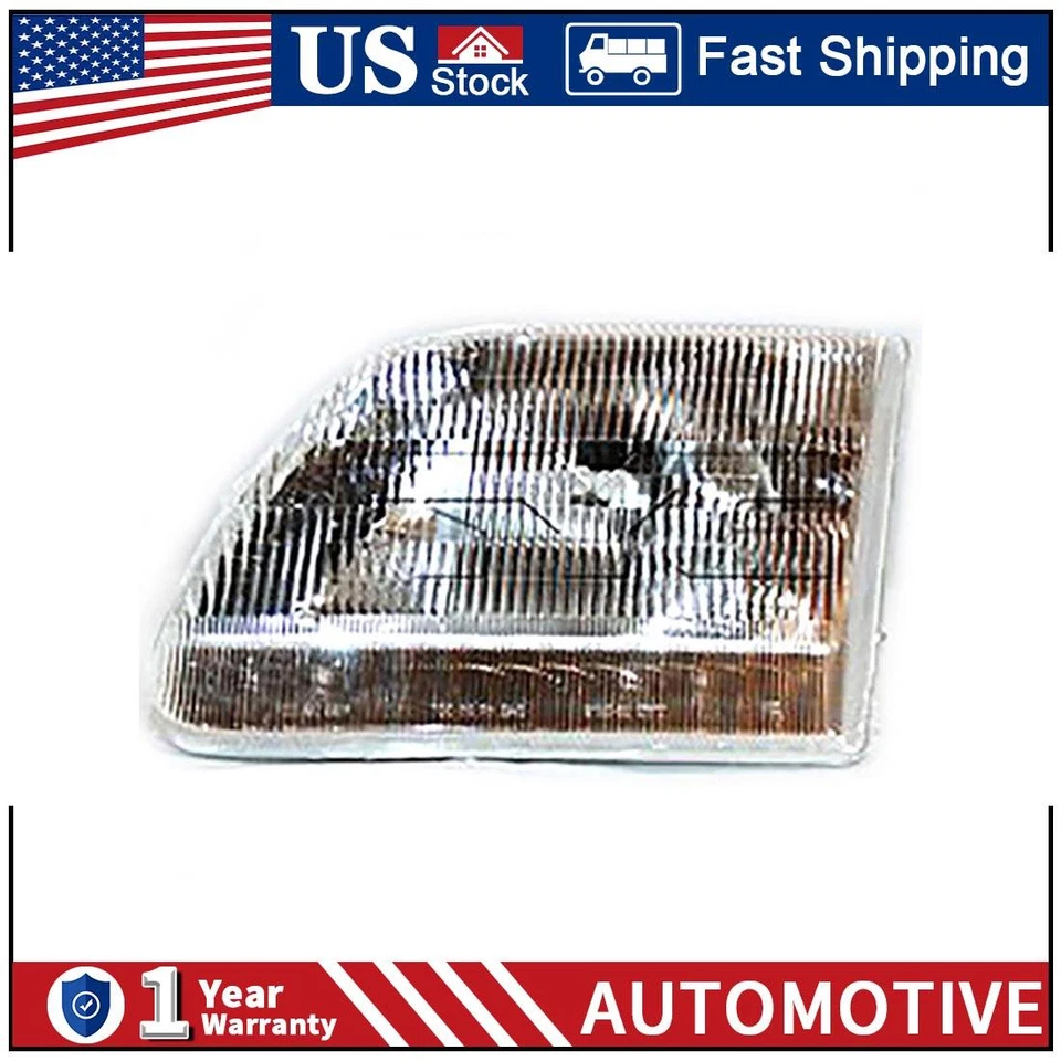 Conjunto de faros izquierdo TYC para 1997 1998 1999 2000 2001 2002 2003 Ford F-150 PA Foto 1 de 3