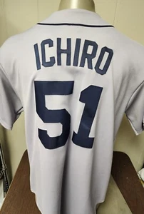 Vtg Ichiro Suzuki Seattle Mariners Majestic Jersey Size XXL usa made - Picture 1 of 11