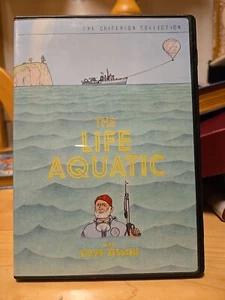 The Life Aquatic with Steve Zissou (DVD, 2-Disc Set, The Criterion Collection) - Foto 1 di 3