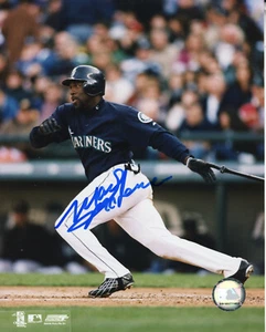 Mark McLemore Autographed 8x10 Seattle Mariners Free Shipping #S1909 - Picture 1 of 1