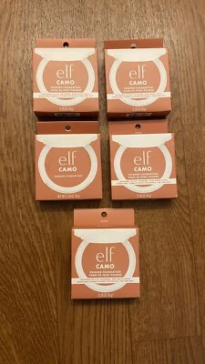 e.l.f. Camo Powder Foundation, Medium 375 N 5 Pack Lot NIB. - Image 1 of 2