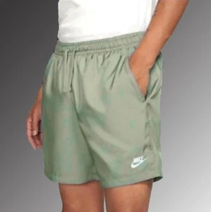 Nike Sportswear Woven Lined Flow Green Shorts DR5678-006 Men Size Large - Picture 1 of 5